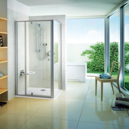 Душевое ограждение RAVAK PIVOT (80*) PPS 90G40C00Z1 (неподвижная, хром), шт