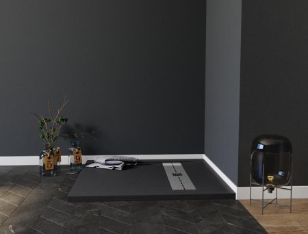 Душевой поддон Aquanet Delight 120х80 черный, артикул 00258897