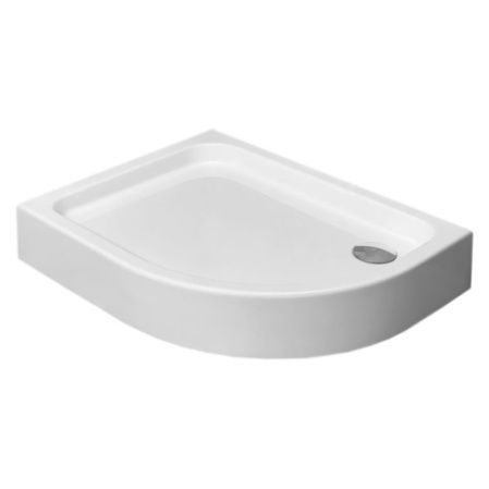 Акриловый поддон для душа Radaway Laros E Compact 80x100x17 белый, в правый угол