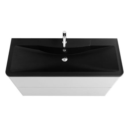 Мебель для ванной комнаты BELBAGNO ALBANO-1200-2C-PIA, артикул BB1200/455-LV-ART-ALR-NERO