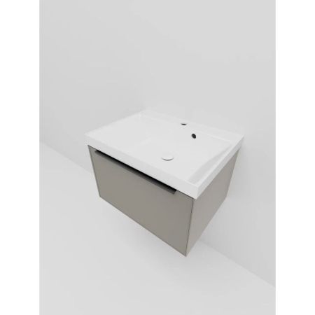 Тумба под раковину подвесная La Fenice SIMPLA FNC-01-SIM-C-60, бежевая, артикул FNC-01-SIM-C-60