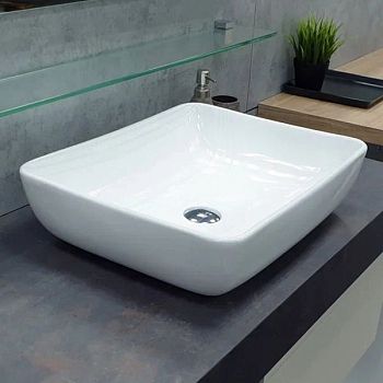 Раковина чаша Velvex 7050C, белый