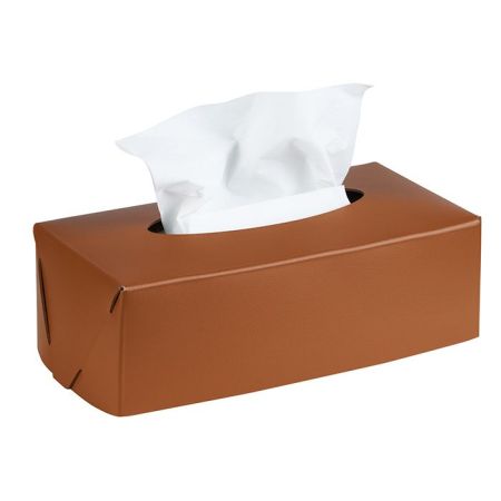 ADJ Салфетница Kleenex, 23x12xH7,5 см., цвет: коньяк/бордо, артикул 0016.09/30