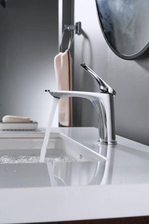 Смеситель для раковины Shevanik S9101, хром