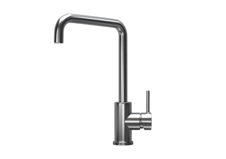 Смеситель для кухни GRANULA (7110, СТАЛЬ САТИН), артикул 7110, СТАЛЬ САТИН