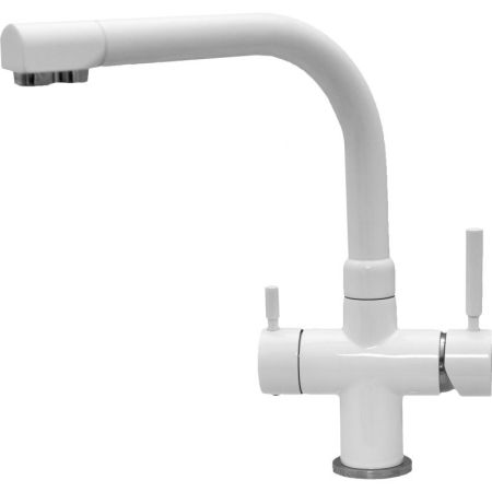 Смеситель Seaman Barcelone SSL-5383 Snow - Белый глянец, артикул SSL-5383-Snow