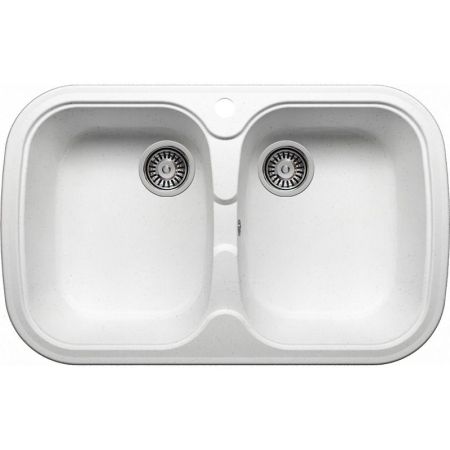 Кухонная мойка Tolero F-150 №26 80 Белая, артикул F-150 №26 (Белый)