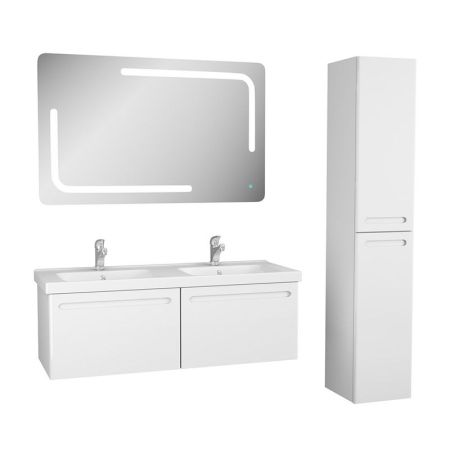 Тумба под раковину Owl 1975 Otalia 125 OW04.04.00 подвесная Белая, артикул OW04.04.00