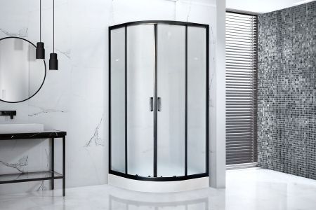 Душевой угол Royal Bath RB 100HK-C-BL (матовое), артикул RB100HK-C-BL