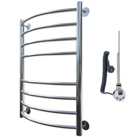 Электрический полотенцесушитель Тругор Приоритет 2 элТЭН 80x50 Хром