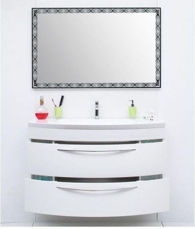 Тумба под раковину De Aqua Лонг 120 белый, артикул 00187921