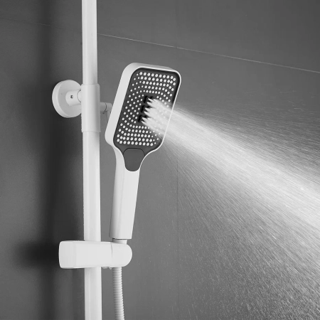 Душевая система Shevanik S6836C, белый