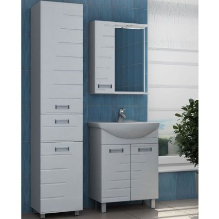 Тумба под раковину Vigo Diana 60 Белая, артикул Diana-0-600(Балтика)