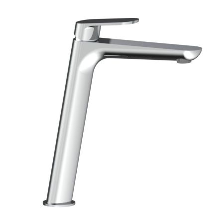 AQG Beta, высокий однорычажный смеситель для раковины без донного клапана, цвет хром, артикул 01BET120CR