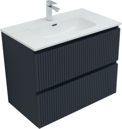 Тумба под раковину Aquanet Джейн (Flat) 80 маренго, артикул 00335429