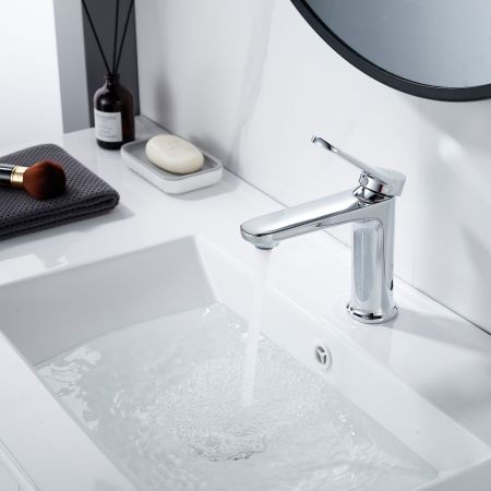 Смеситель для раковины Shevanik S4301, хром, артикул S4301