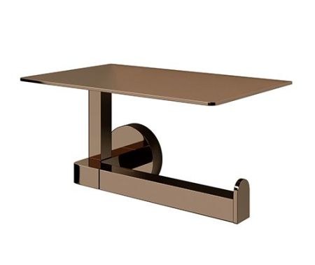 Asphe K-77725 Держатель туалетной бумаги с полочкой для телефона, артикул 77725