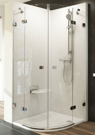 Душевой уголок Ravak Brilliant BSKK4-90 хром+транспарент, артикул 3U277A00Y1