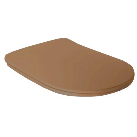 Kerasan Tribeca Сиденье ”Slim” для унитаза c микролифтом цвет: Bruno matt, артикул 519188