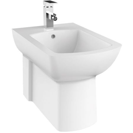 Биде Creavit Lara LR500-00CB00E-0000 Белое, артикул LR500-00CB00E-0000