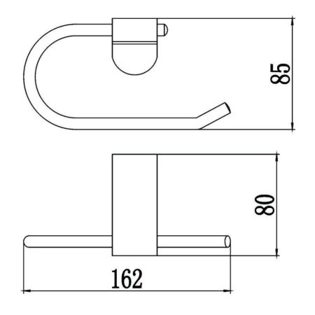 Держатель для туалетной бумаги Savol S-007352, хром, артикул S-007352