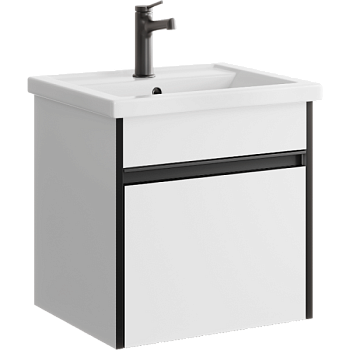 "Urban" тумба под умывальник, цвет белый, URB0105W, ТМ «AQWELLA»