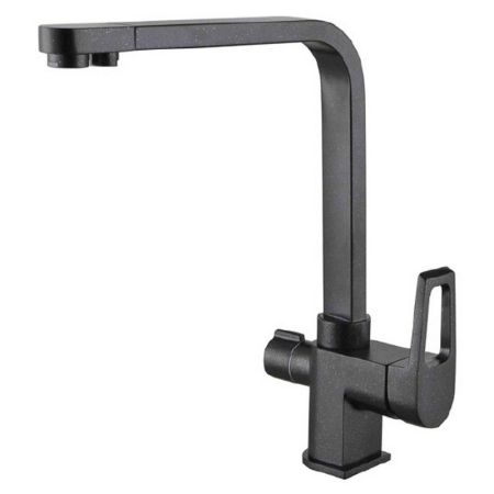 Смеситель для кухни ZorG Clean Water ZR 334 YF-BLACK Чёрный
