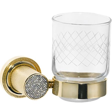 Стакан настенный ROYALE CRISTAL GOLD, артикул 10924-G