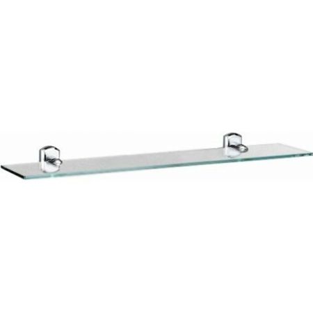 Стеклянная полка WasserKRAFT Oder K-3024 Хром, артикул K-3024