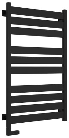 Полотенцесушитель электрический "ЦЕНТУРИОН 2.0" 1000х600 / МЭМ левый (Матовый ЧЁРНЫЙ)