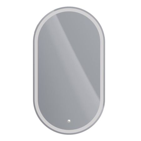 Зеркало Dreja Luno 55x100 см, белый, артикул 99.2007