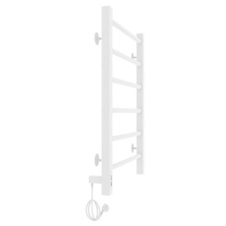 Полотенцесушитель электро "Феличия ЧК6 400х600", белый муар, левый