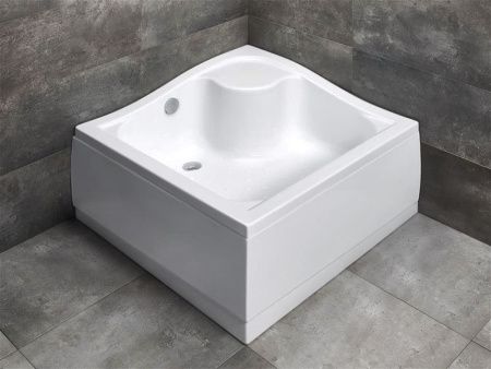 Акриловый поддон для душа Radaway Korfu C 90x90x48 белый