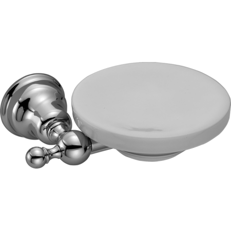 CISAL Arcana Мыльница подвесная керамическая, цвет белый/хром, артикул AR09060021