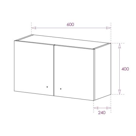 Тумба напольная "Родос  450" 1 ящ.