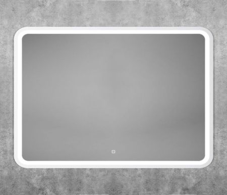 Зеркало с подсветкой "Genova 1000x800" AM-Gen-1000-800-DS-F-White, артикул AM-Gen-1000-800-DS-F-White