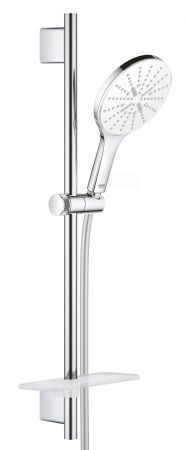 Душевой гарнитур GROHE Rainshower SmartActive 150, 3 вида струй, белая луна (26592LS0), артикул 26592LS0