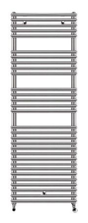 Водяной полотенцесушитель Zehnder Forma Spa LFD-150-050 Белый, артикул LFD-150-050