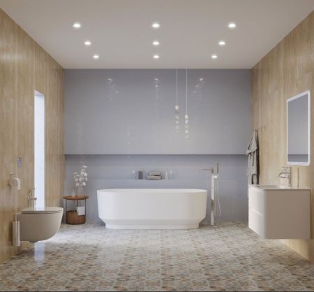 Ванна из искусственного камня Solid Surface 1700x760x560, CEZARES CZR-LINER-170-76-56-SSB, артикул CZR-LINER-170-76-56-SSB