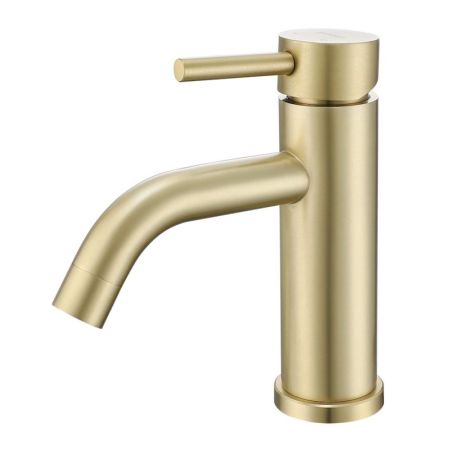 Смеситель для раковины Prohanss P31.10.03, золотой сатин