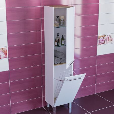 Колонна СаНта Вегас 40 526005 напольная/подвесная, с бельевой корзиной, артикул 526005