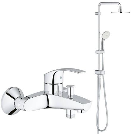 Душевая система для ванны GROHE New Tempesta 200 со смесителем (NB0045) Душевая система для ванны GROHE New Tempesta 200 со смесителем (NB0045)