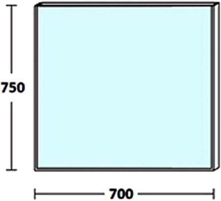 Зеркало De Aqua Сильвер 70 медь