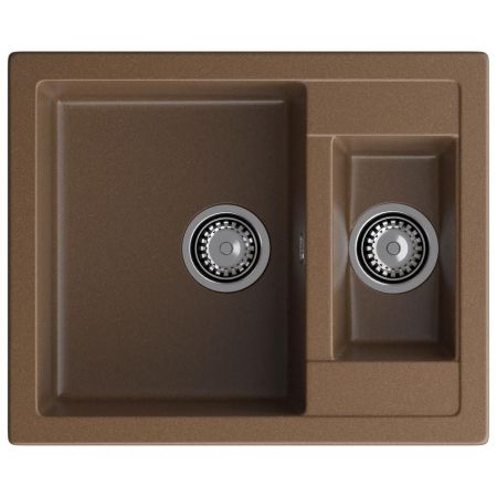 Кухонная мойка GranFest QUADRO 610K, терракот, артикул Q-610K терракот