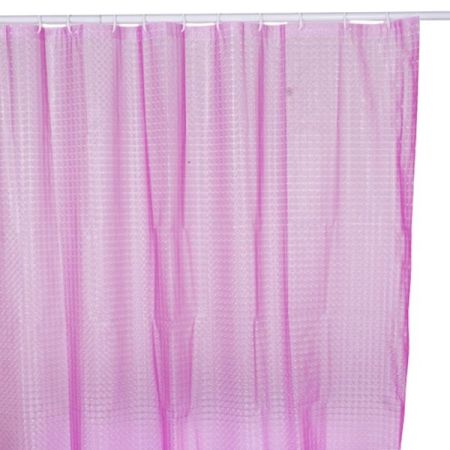 Штора для ванны Fixsen PE3003B pink 180х180 Розовая, артикул PE3003B