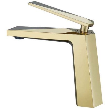 Смеситель для умывальника VENTURO золото, артикул 381