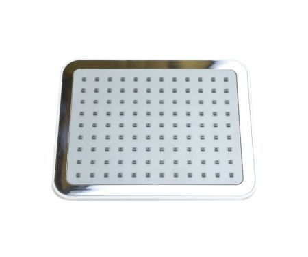 Верхний душ Bronze de Luxe QUADRO 1916, белый/хром, артикул 1916