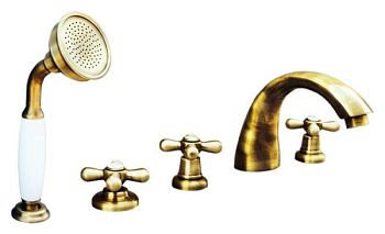 См-ль для ванны/душ горизонтального крепления на 3 отверстия