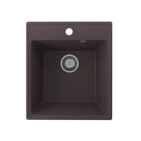 Кухонная мойка Ulgran Quartz Forte 425-06, трюфель, артикул Forte 425-06