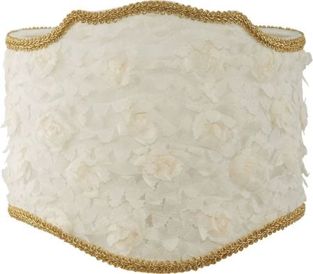 Абажур для светильника Migliore Complementi Rosa 690.25 Белый Золото, артикул ML.COM-50.690.25